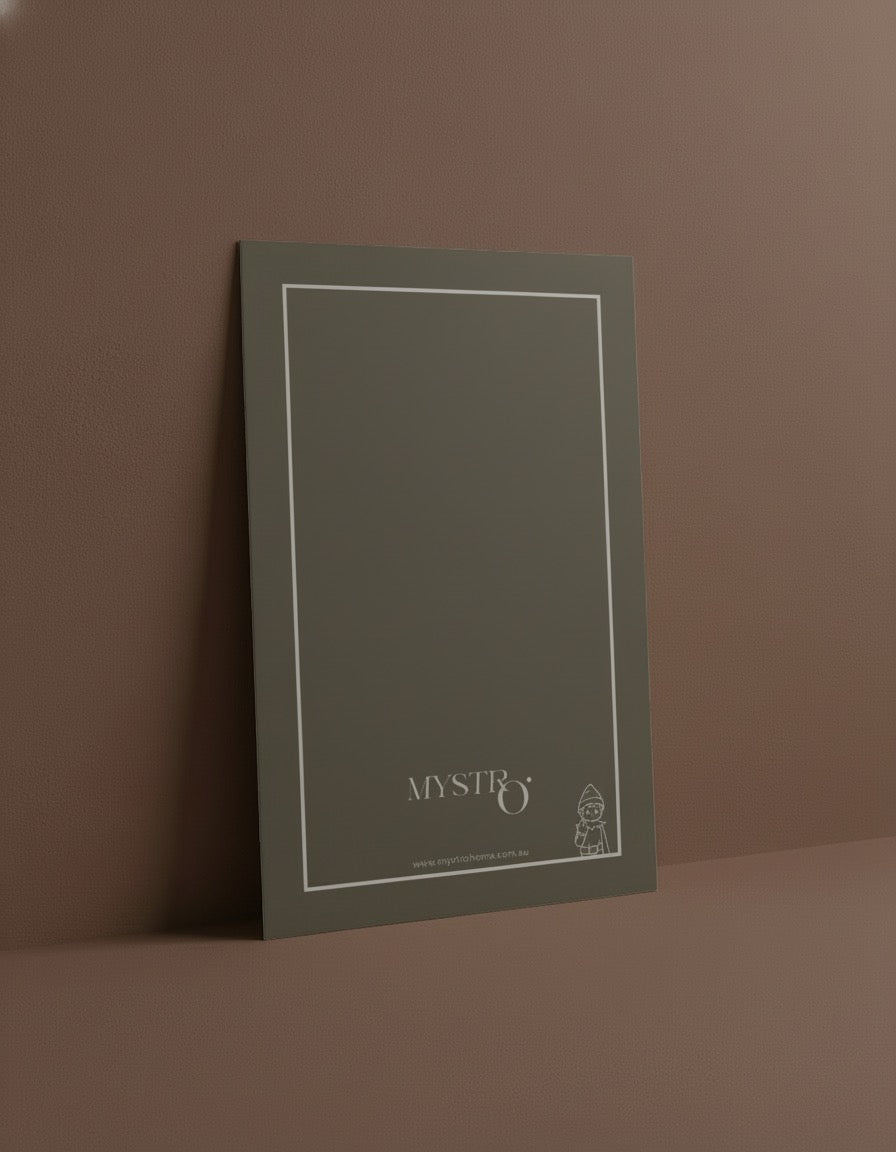 THE ELVES QUIT CHRISTMAS GREETING CARD